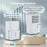 94.5 Pints Dehumidifier with 24H Timer and LED Display-White