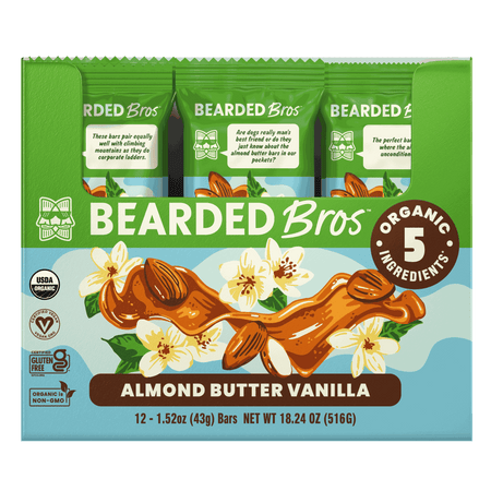 Astonishing Almond Butter Vanilla Energy Bar (12-Pack)