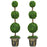 4 Feet Artificial Topiary Triple Ball Tree Plant