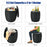 9.5 Gallon 4-in-1 Patio Rattan Cool Bar Cocktail Table Side Table