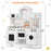 Wooden Kids Kitchen with Washing Machine