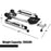 Exercise Adjustable Double Hydraulic Resistance Rowing Machine