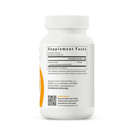 Acetyl-L-Carnitine 500 mg 90 Caps