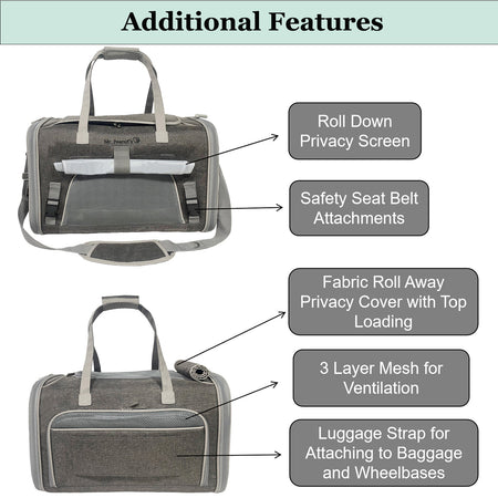 Mr. Peanut's Gold Series Expandable Pet Carrier V3.0
