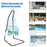 Adjustable Hammock Chair Stand Steel Frame