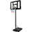 Adjustable Portable Basketball Hoop Stand with Shatterproof Backboard Wheels