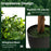 40 Inch Artificial Boxwood Topiary Ball Tree for Front Porch Patio Home-Green