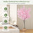 6.5 FT Tall Artificial Cherry Blossom Tree with 900 Pink Flowers