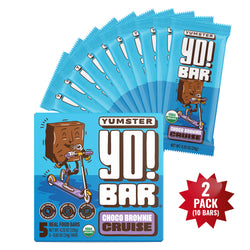 Bearded Brother's Yumster Yo! Bar - Choco Brownie Cruise 5 Bars (2-Pack)