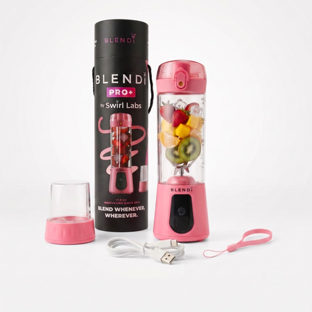BLENDi Pro+ Portable Blender – 120W, 17oz, Crushes Ice, USB-C Rechargeable