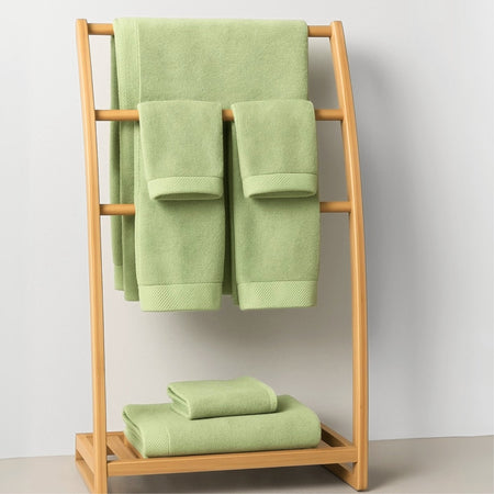 Bamboo 8 Piece Towel Sets - Sage