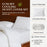 Bamboo Duvet Cover Set - 100% Viscose from Bamboo - 3pc - White