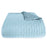 Bamboo Quilted Coverlet - 100% Viscose from Bamboo - Sky