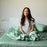 Bamboo Fitted Sheet - 100% Viscose from Bamboo - Seaglass