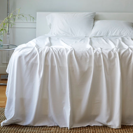 Bamboo Bed Sheet Set - White