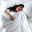 Bamboo Fitted Sheet - 100% Viscose from Bamboo - White