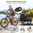 Bike Cargo Trailer Heavy-Duty Bicycle Wagon Cart with Universal Hitch-Black