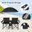 Portable Folding Picnic Double Chair