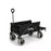 Beach Wagon Cart with Big Wheels – Foldable Utility Wagon Black