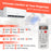 Blast Series 9000 BTU 17 SEER2 208-230V Ductless Mini Split Air Conditioner and Heater