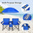 Portable Folding Picnic Double Chair