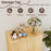 Buffet Cabinet with Double Doors and Raised Legs-Natural