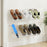 Closet Shelves Wall Mounted Set of 2 Metal Wire Shoe Racks