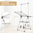Clothes Drying Rack with 6-Level Adjustable Height