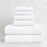 Bamboo Cotton Spa Towel Set - Viscose from Bamboo + Cotton - 6pc Set - Cloud
