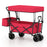 Collapsible Wagon with Removable Canopy and Detachable Storage Bag