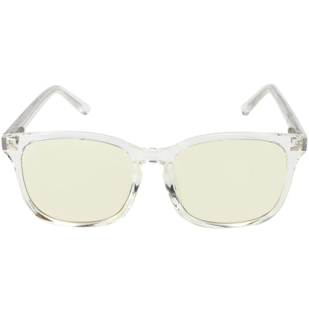 DaytimeMax Wayfarer Blue Light Computer Glasses - Crystal