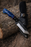 Hand-Forged Carbon Hammered Utility Knife with Resin Handle - TC-600
