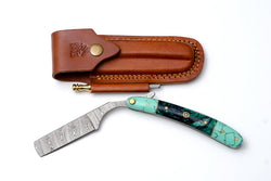 Damascus straigh razor TK-529
