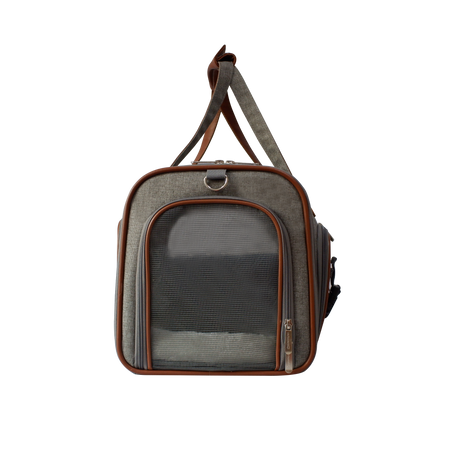 Mr. Peanut's Gold Series Standard Size Airline Compliant Double Expandable Pet Carrier