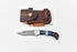 Damascus steel pocket knife Limited Run TF-071