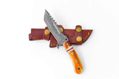 Flamed Vanguard Damascus Tracker Edition TK-109