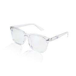 Daytime Wayfarer Blue Light Computer Glasses - Crystal