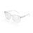 Daytime Wayfarer Blue Light Computer Glasses - Crystal
