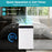 4500 Sq. Ft 57 Pint Dehumidifier for Home and Basement-White