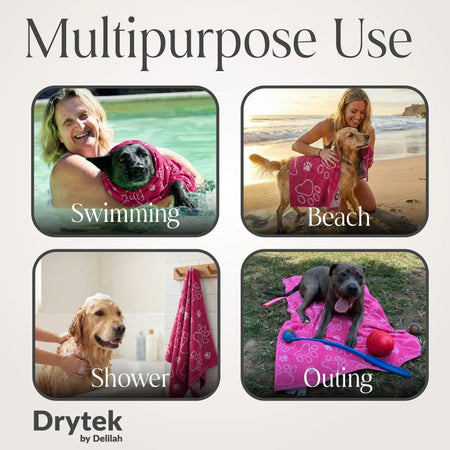Delilah Home Drytek Dog Bath Towel