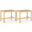 18 Inch Dining Stool Set of 2-Natural