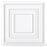 Drop Ceiling Tiles 24" x 24" PVC Ceiling Panels with 3D Decorative Patterns 12-Pack-White