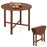 Dual Drop Leaf Dining Table for Small Spaces-Walnut