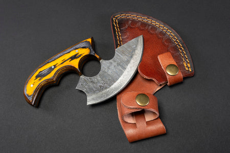 Titan Custom Alaskan Ulu style blade, perfect for outdoors and indoor use TD-315