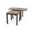 31.5-63 Inches Extendable Patio Table for 4-6 People-Natural