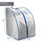 Infrared Heated Personal Sauna with Air Ionizer Generator, 5+ Temperature Levels & up to 30 minutes