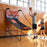 Foldable Basketball Arcade Game Kids Basketball Hoop Machine with 8 Exciting Playing Modes