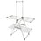 Large Foldable Clothes Drying Rack with Tall Hanging Bar