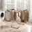 Folding Aluminum Clothes Drying Rack with 2 Side Wings