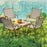 Folding Camp Chairs Set of 2 Lightweight Beach Chairs-Beige
